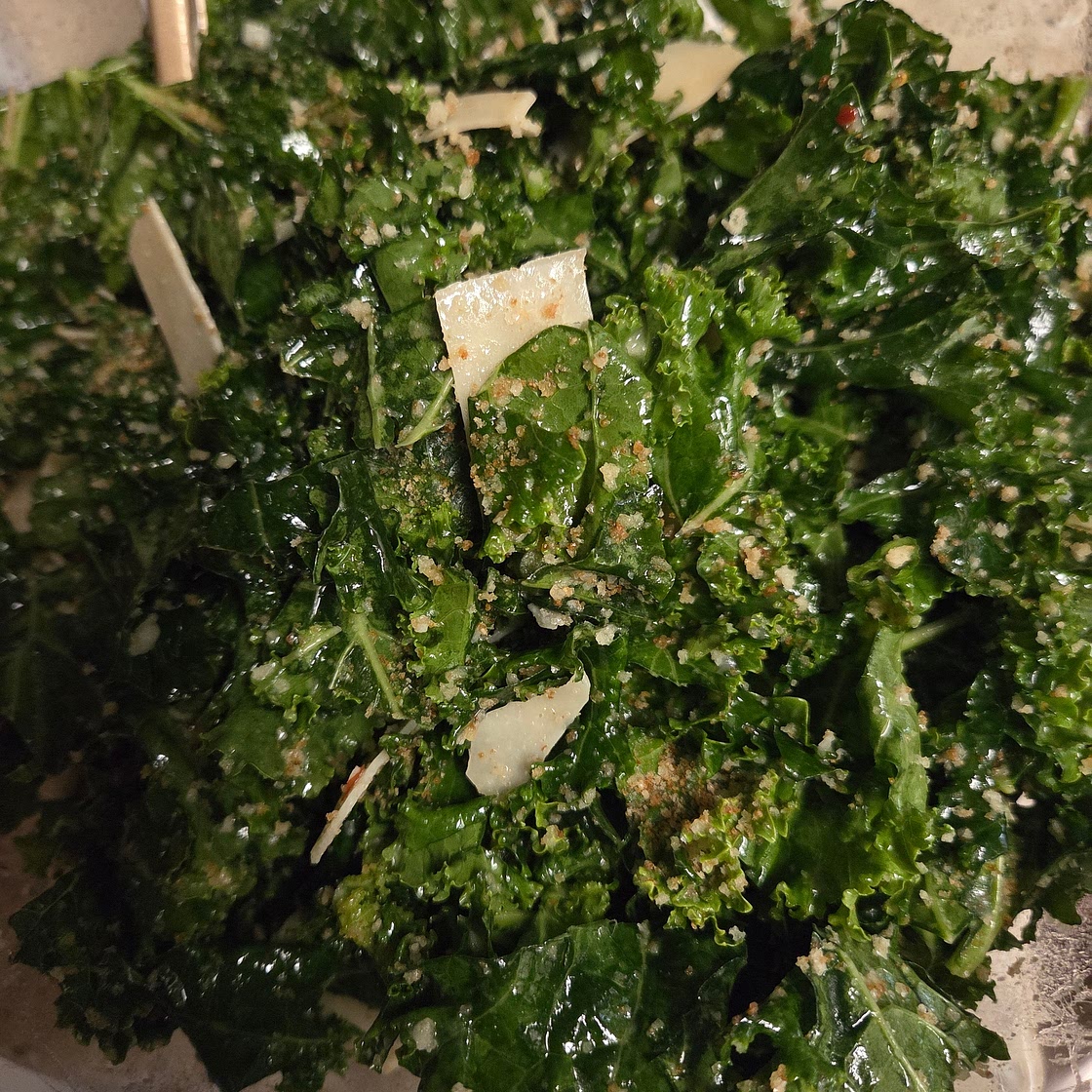 H-E-B Meal Simple Savory Kale Salad Copycat