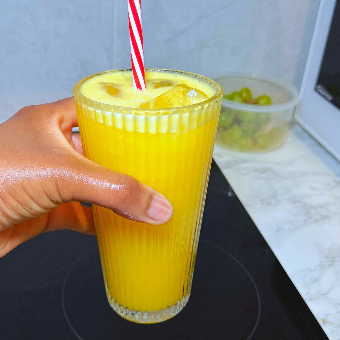 Homemade Pineapple Ginger Juice