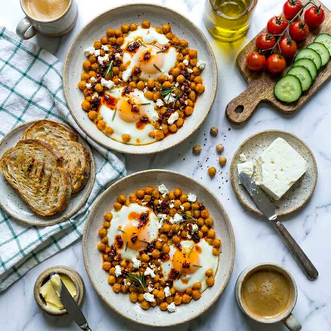 Chickpea Fried Eggs