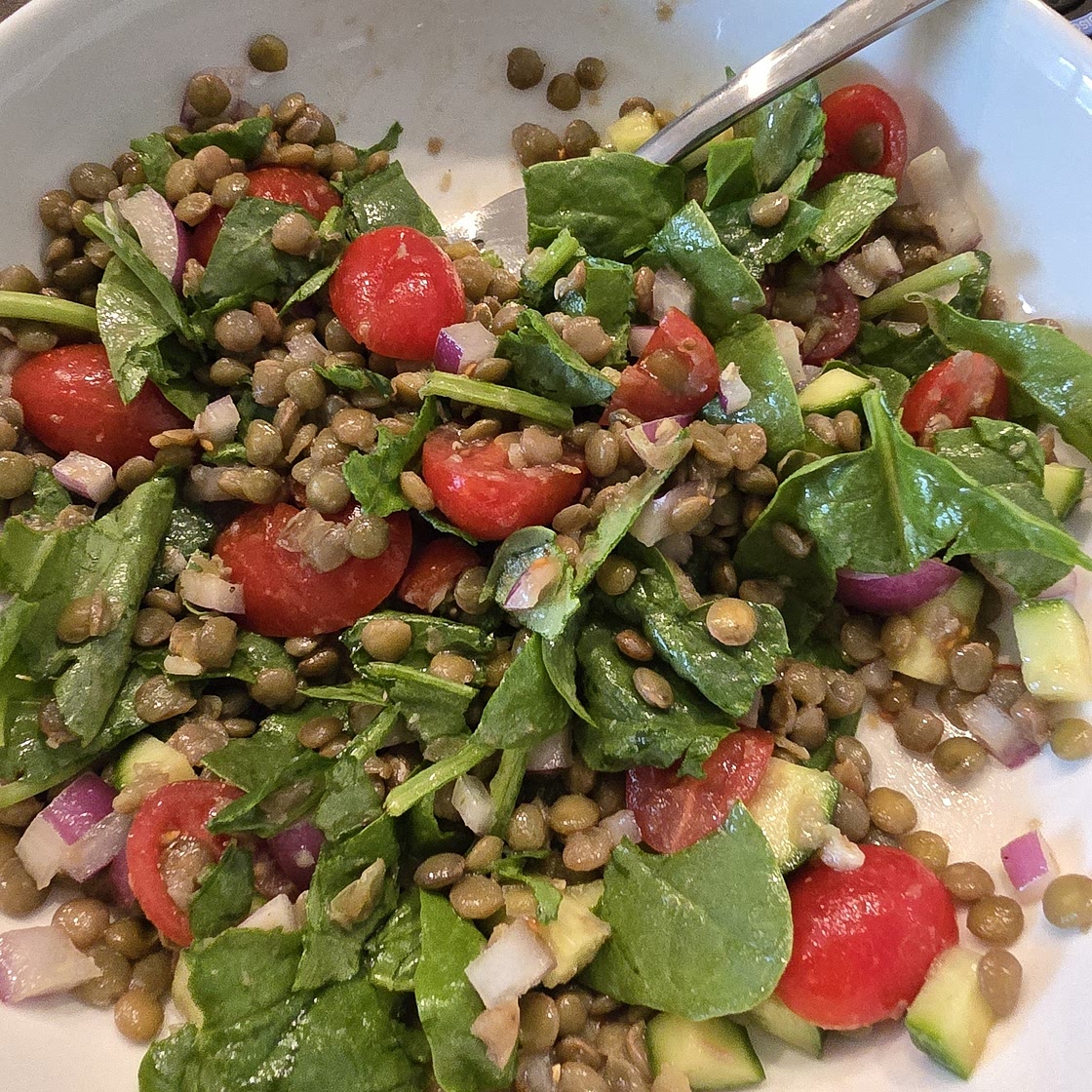 Mediterranean Lentil Salad