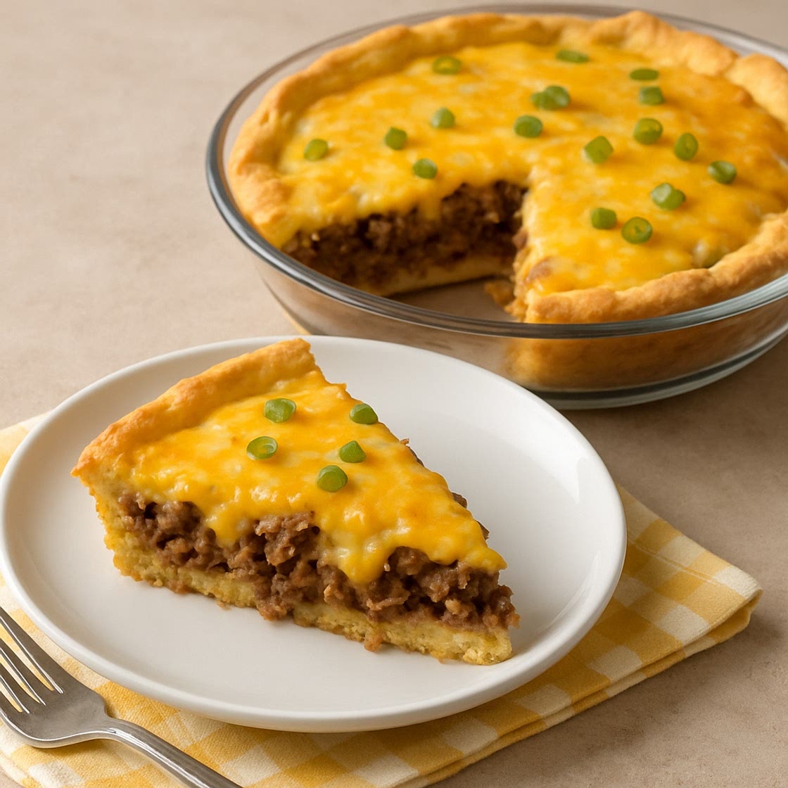 Bisquick easy cheeseburger pie