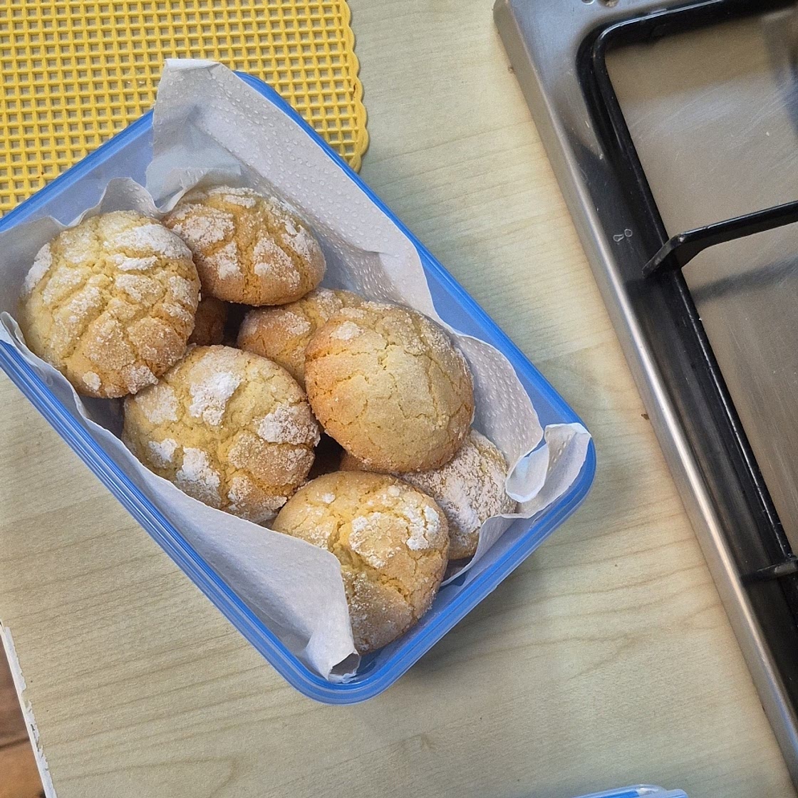 Lemon Crinkle Cookies