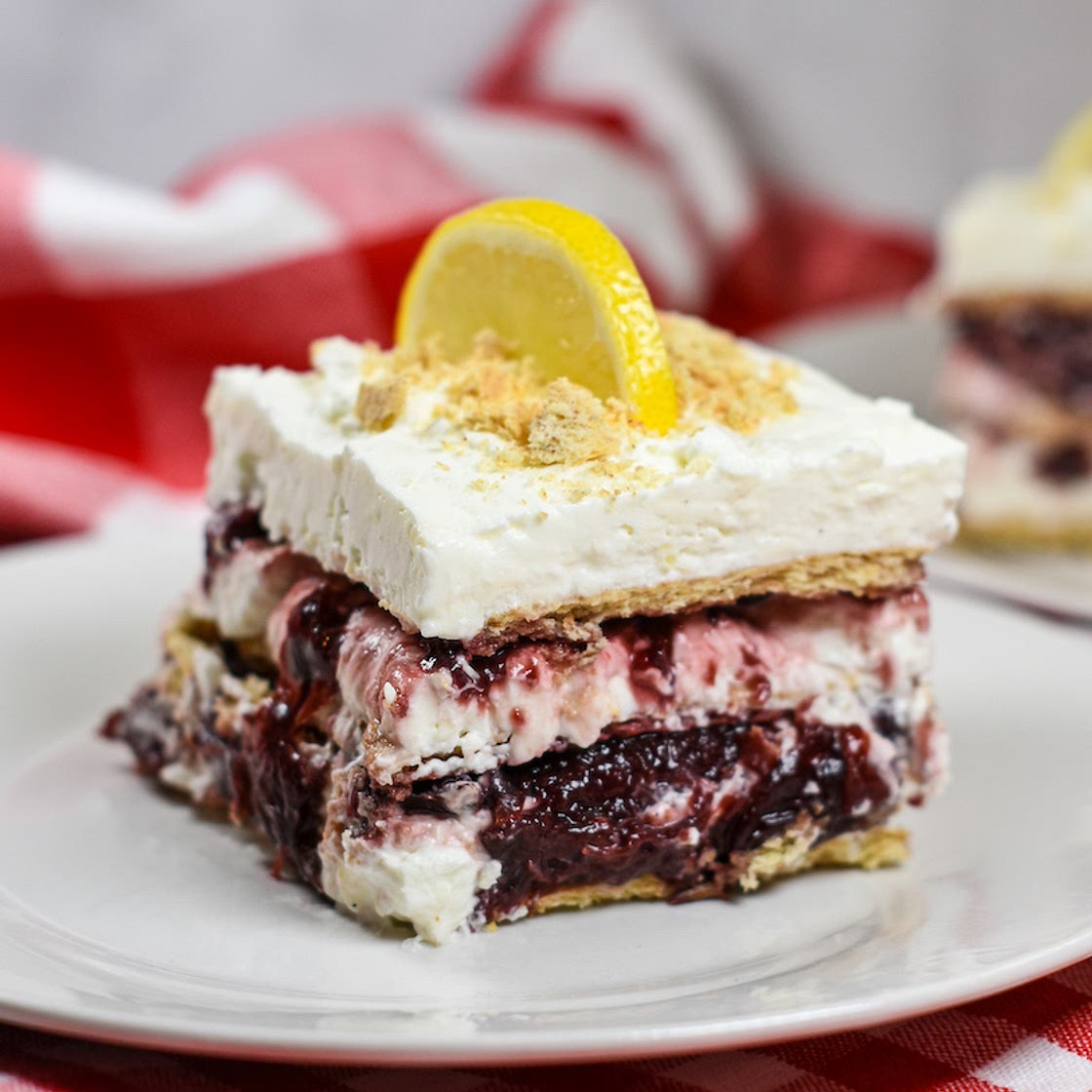 Cherry Cheesecake Icebox Cake