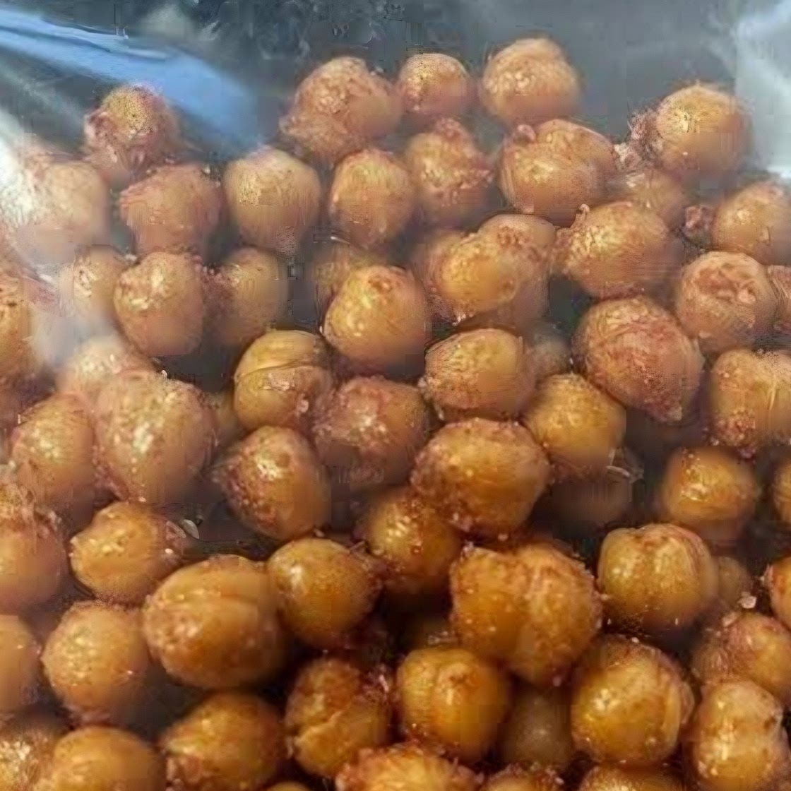 Tajin Garlic Crunchy Chickpeas
