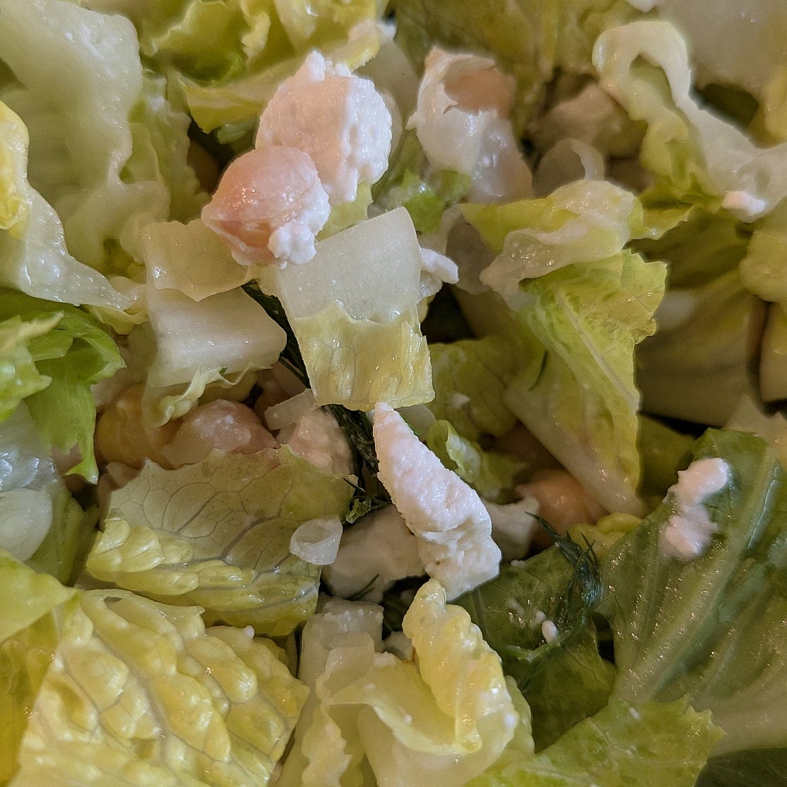 Prasini Salad (Greek Green Salad)