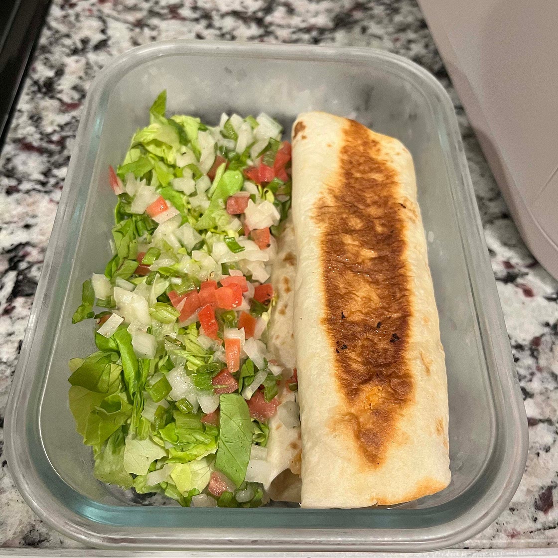 Black Bean & Poblano Flautas with Guacamole, Pico de Gallo & Sour Cream
