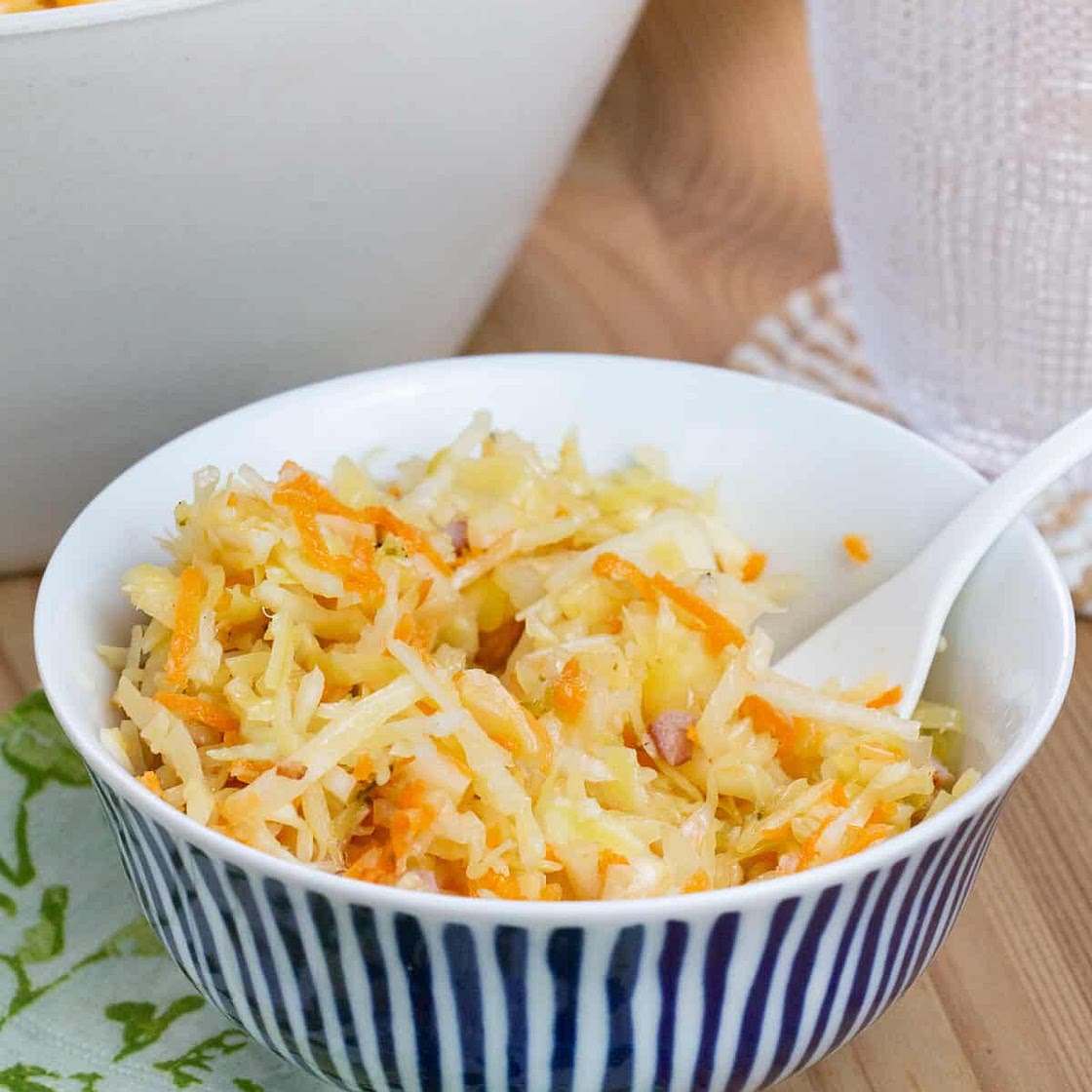 Bacon Pickle Crunch Slaw