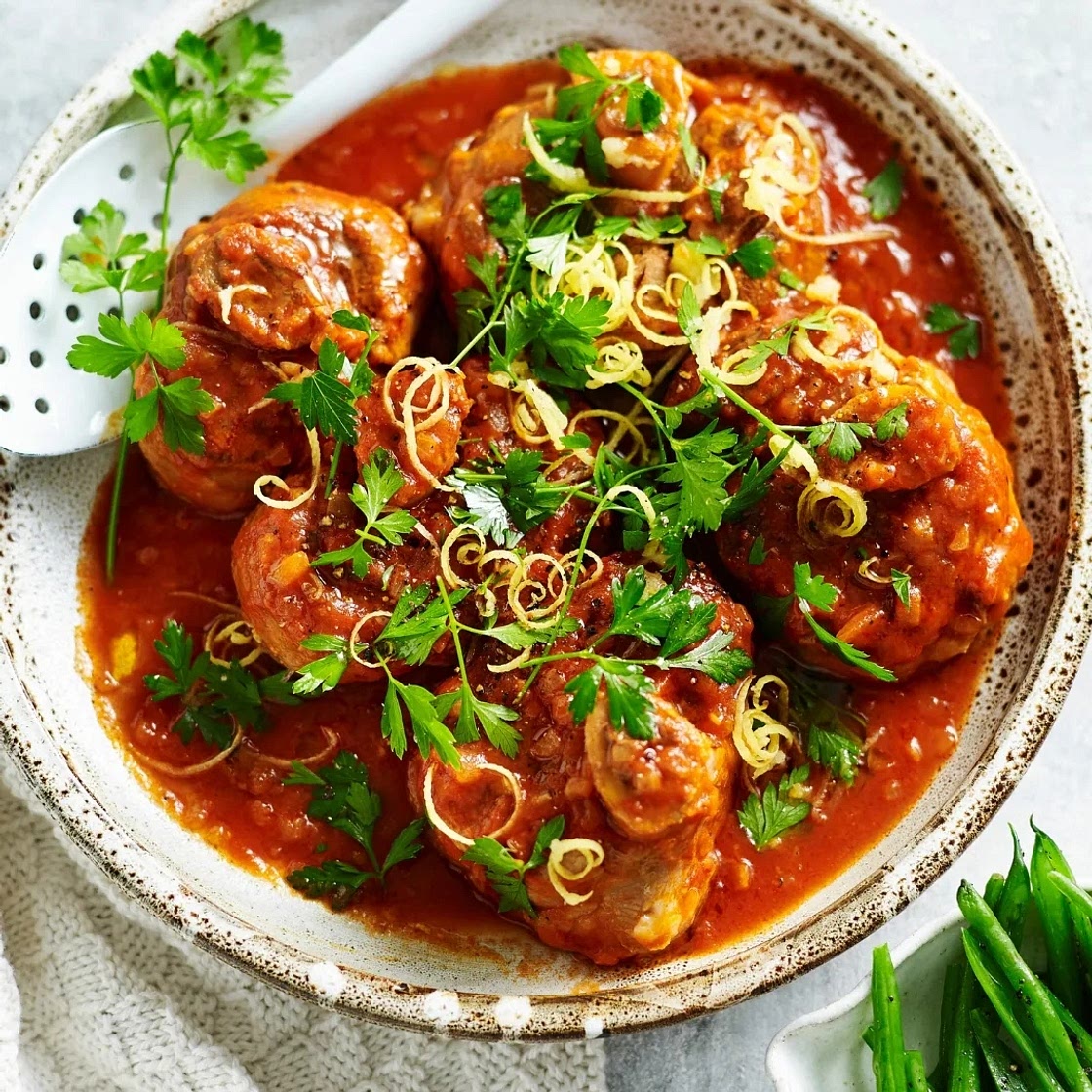 Osso buco with gremolata