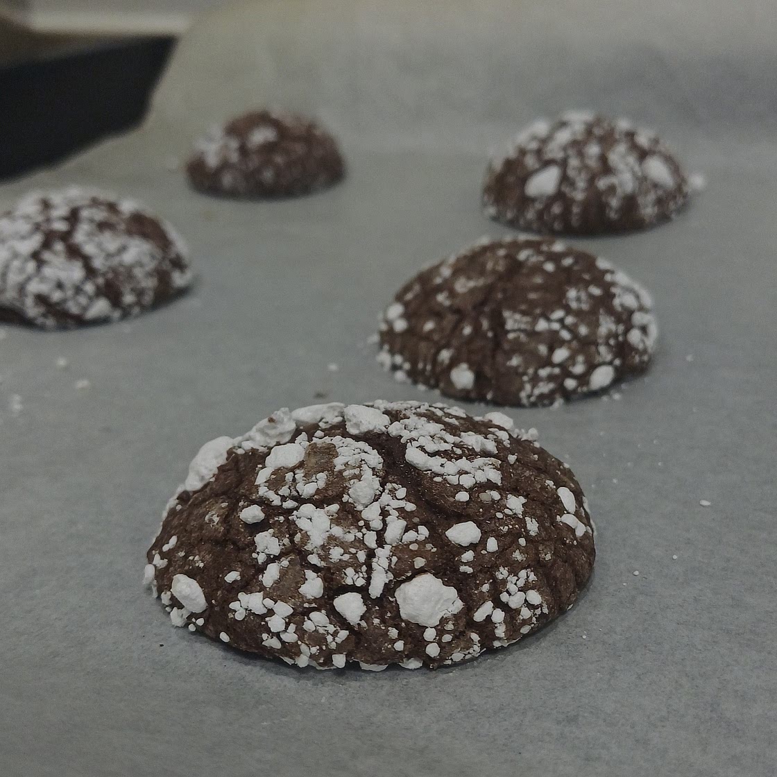 Crinkle cookies 