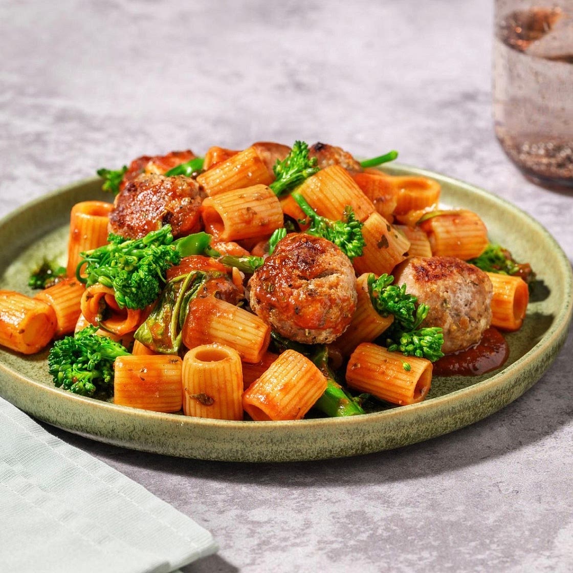 Pork Polpette in Rich Tomato Sauce