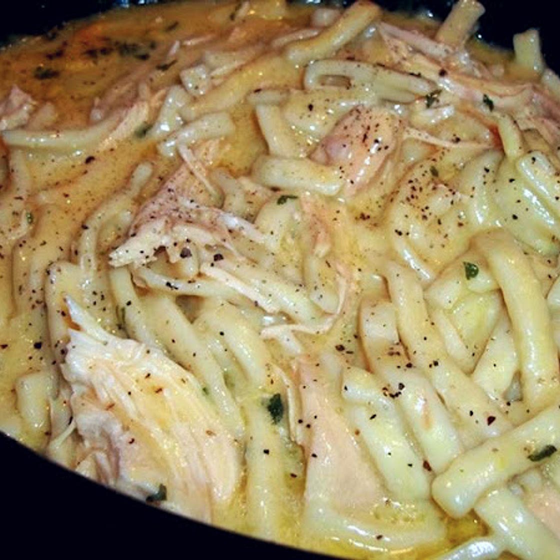 Cassie's Comforting Chicken & Noodles