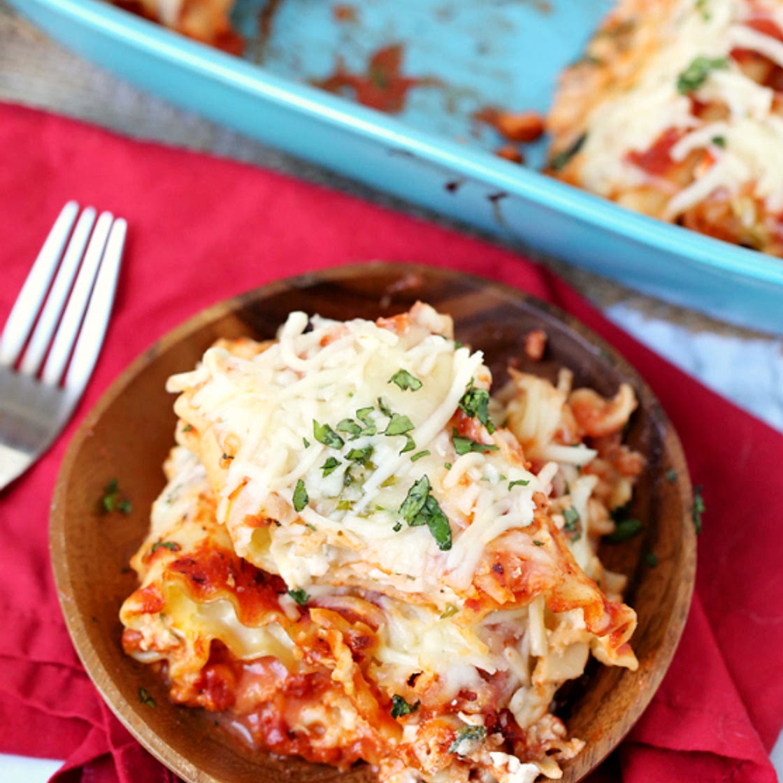 Cheesy Lasagna Rolls