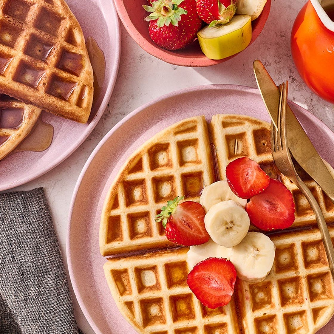 Belgian-Style Yeast Waffles