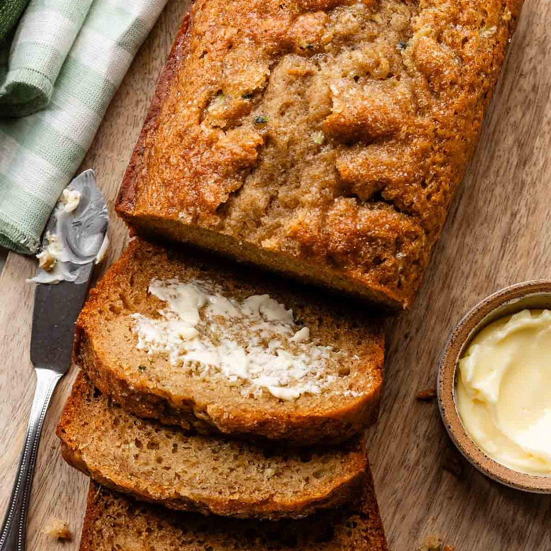 Greek Yogurt Zucchini Bread