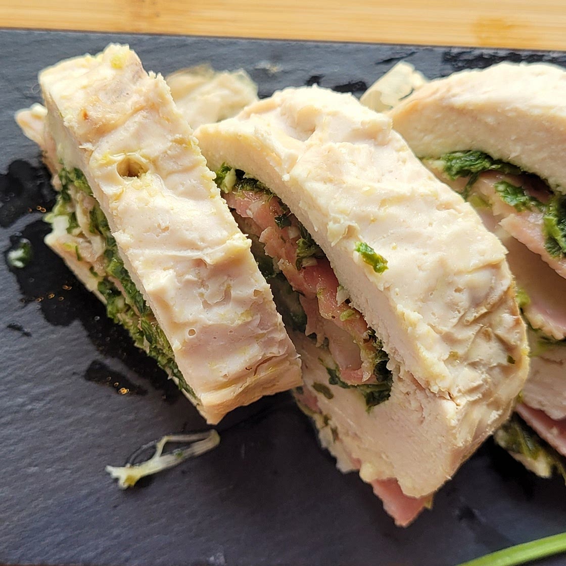 Herby Pesto-Stuffed Chicken