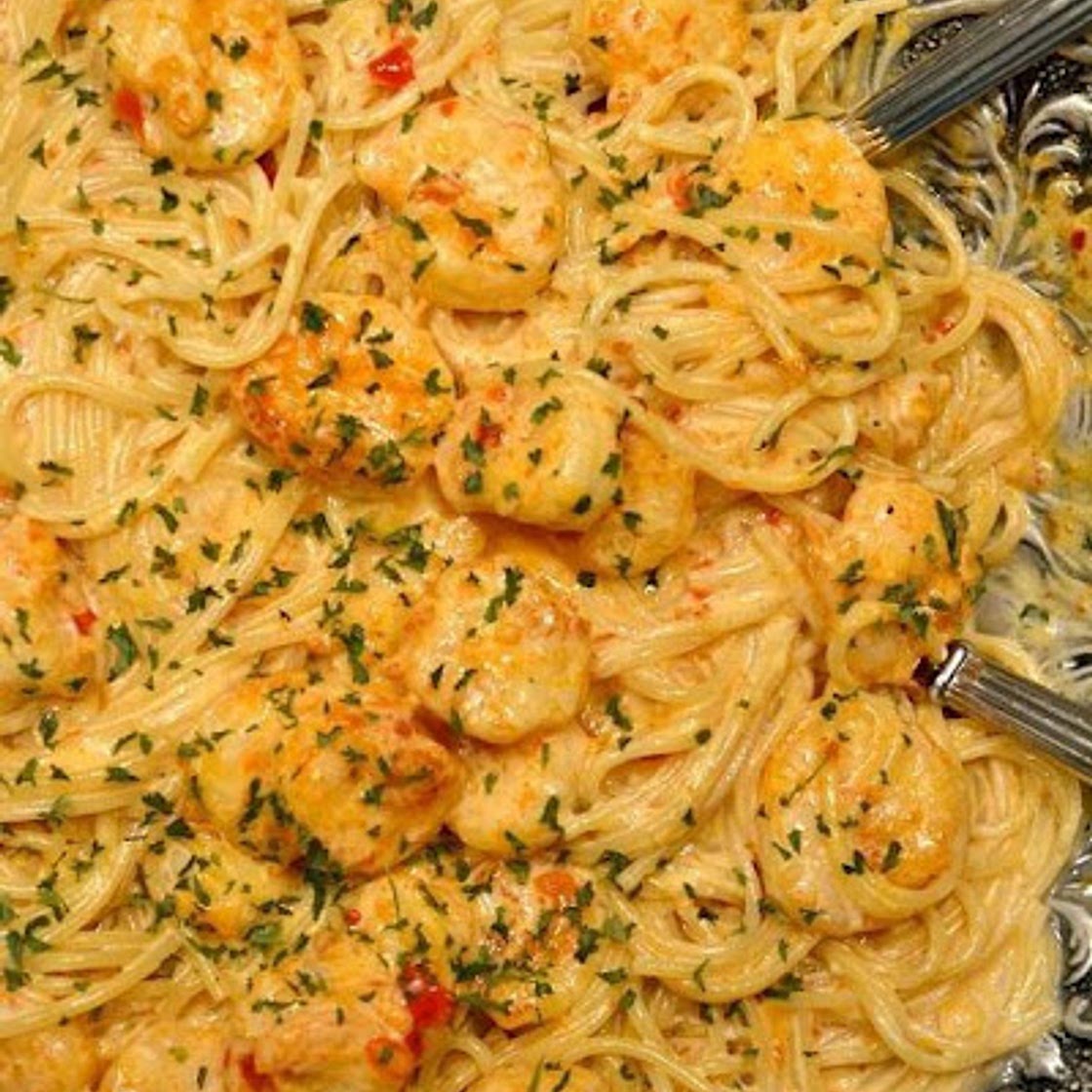 Bang Bang Shrimp and Pasta