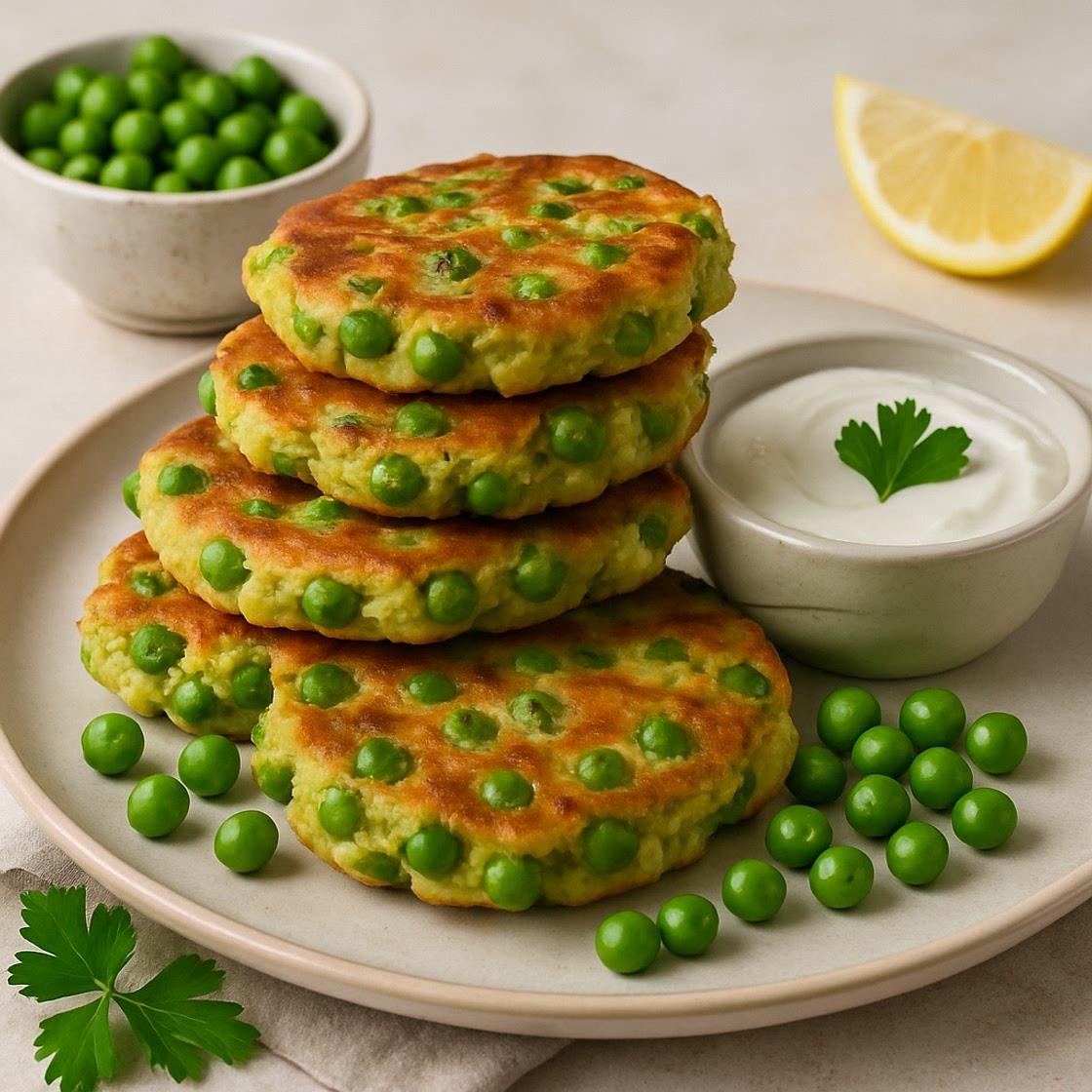 Pea Fritters