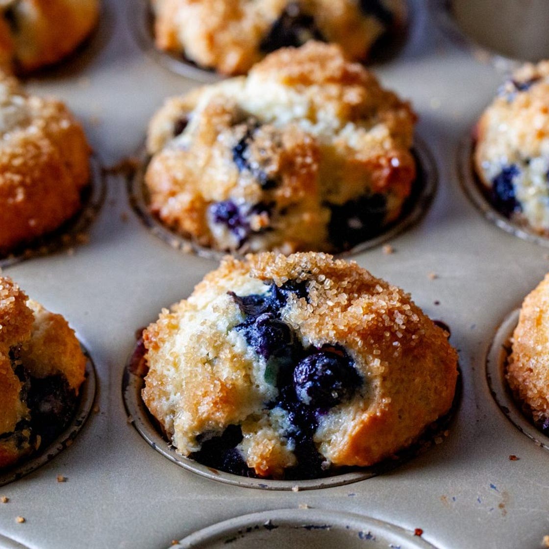 Perfect Blueberry Muffins