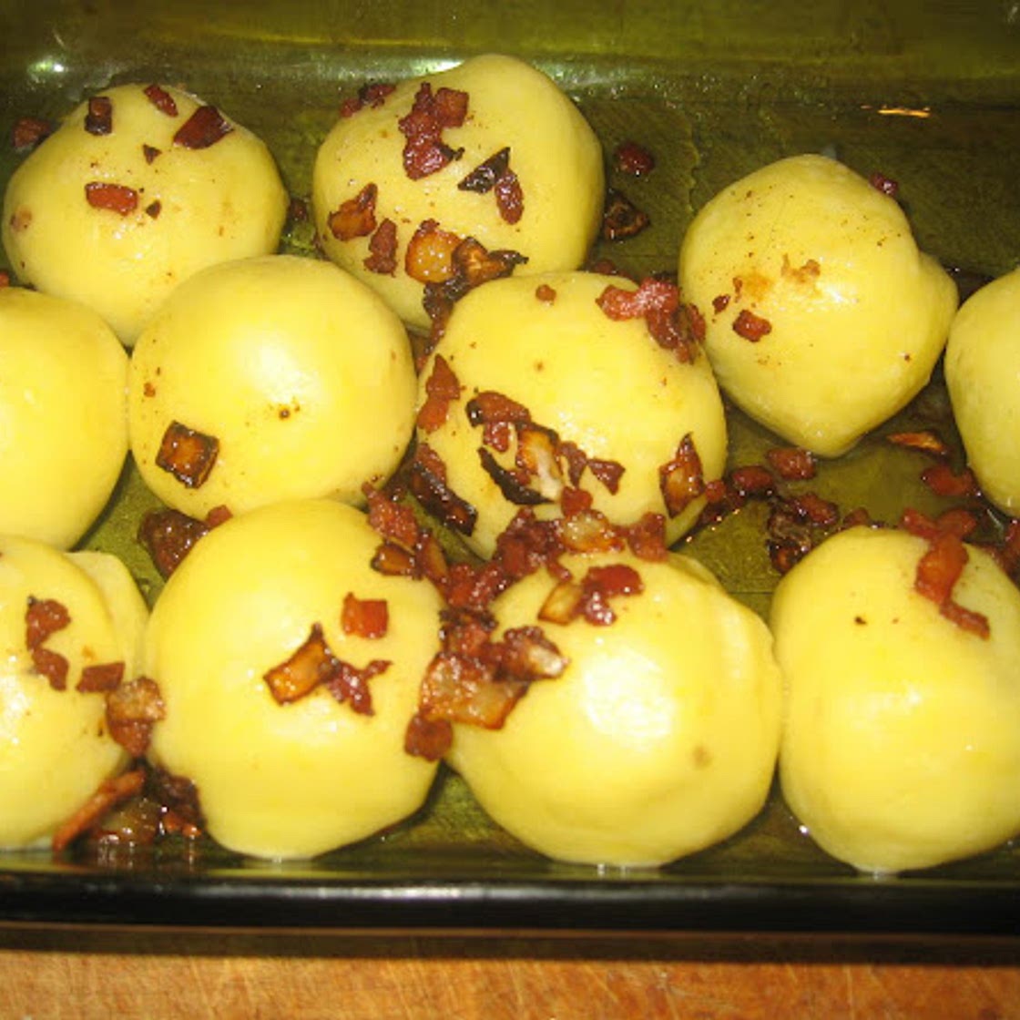 Pyzy stuffed with meat (better than pierogi)