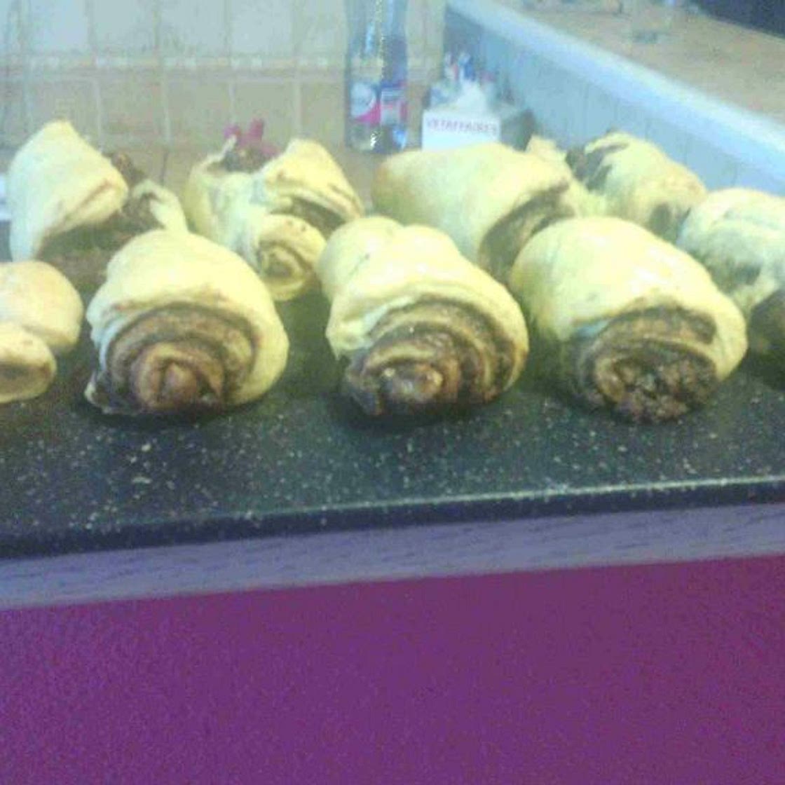 Feuilleté de nutella
