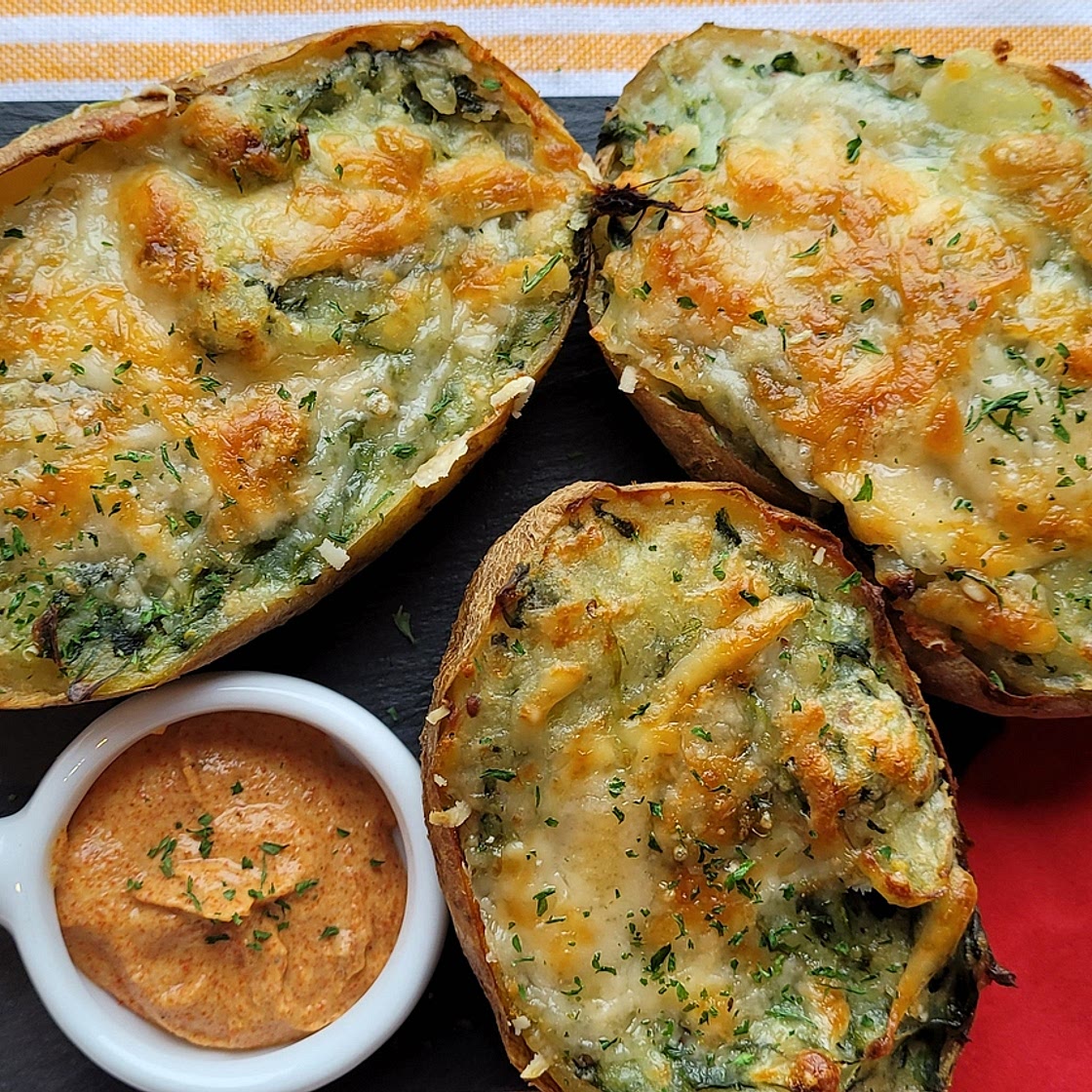 Twice-Baked Potato Skins