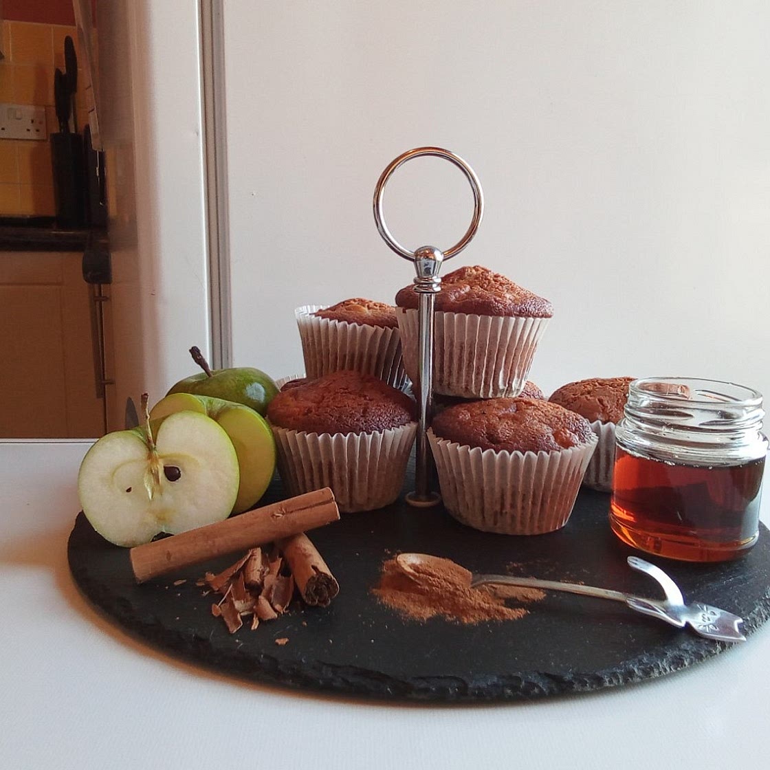 Maple Apple Muffins