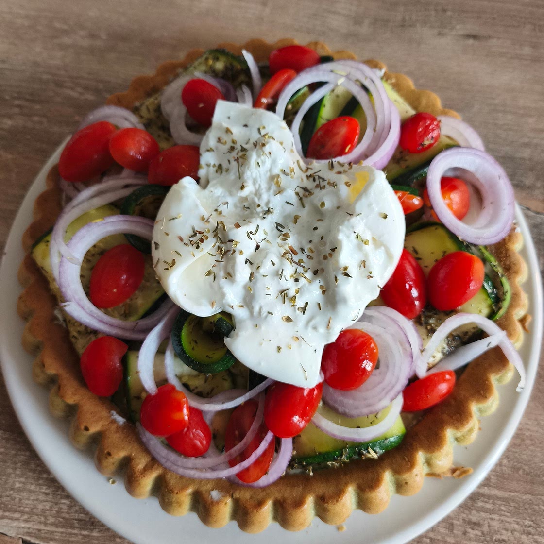 Tarte courgette d’été