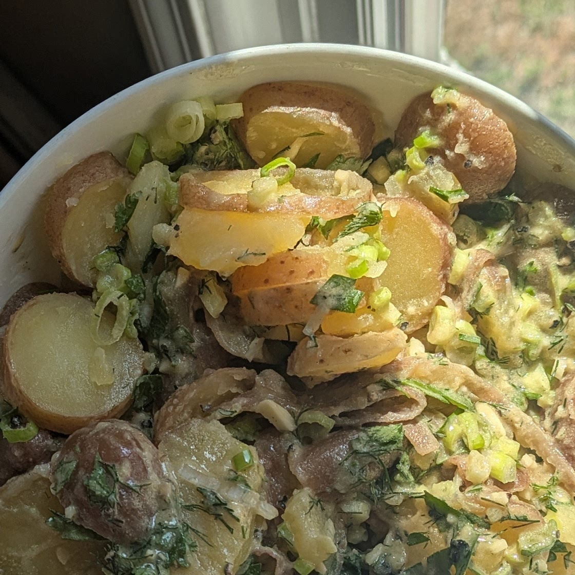 Simple French-Style Potato Salad