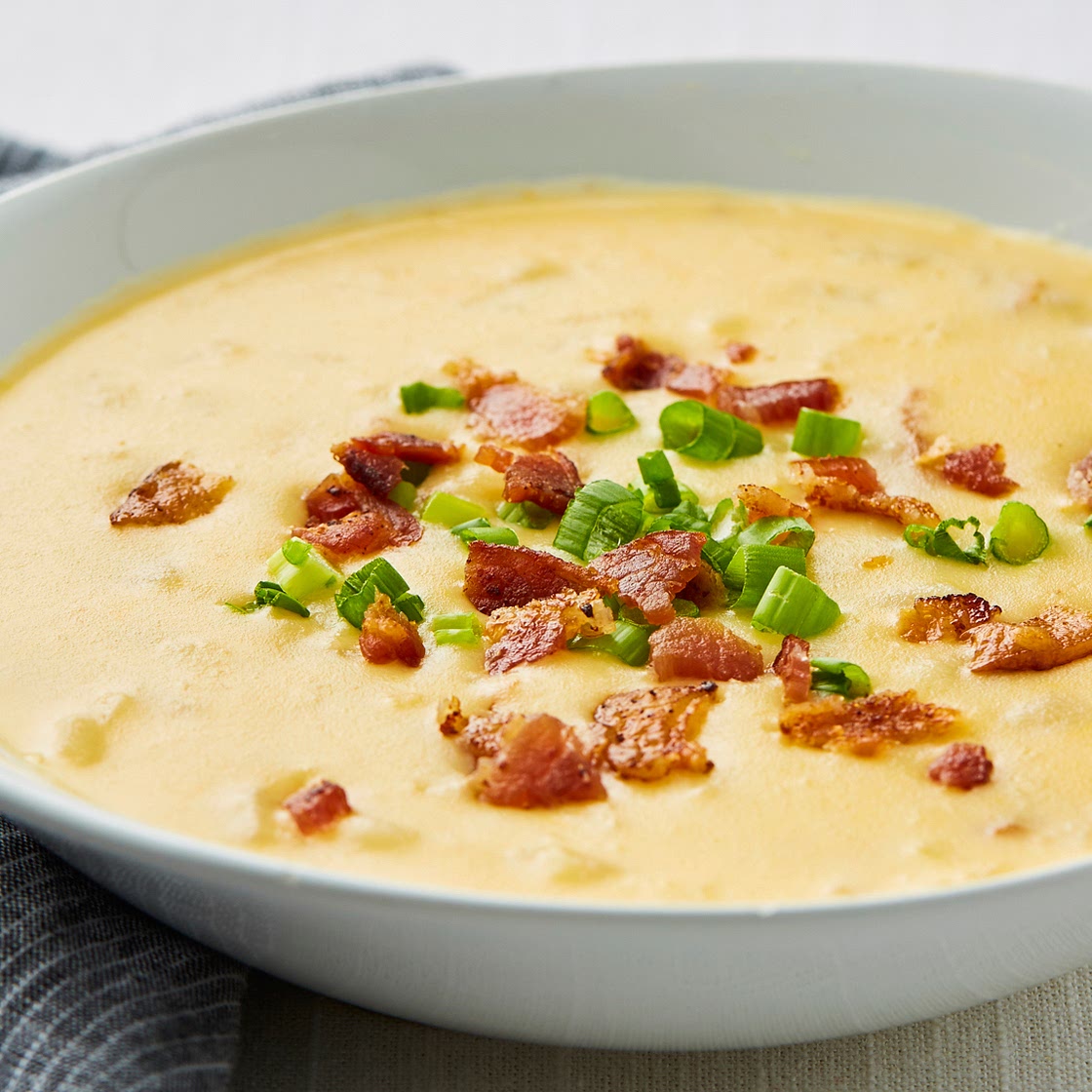 Slow-Cooker Cheesy Potato Soup