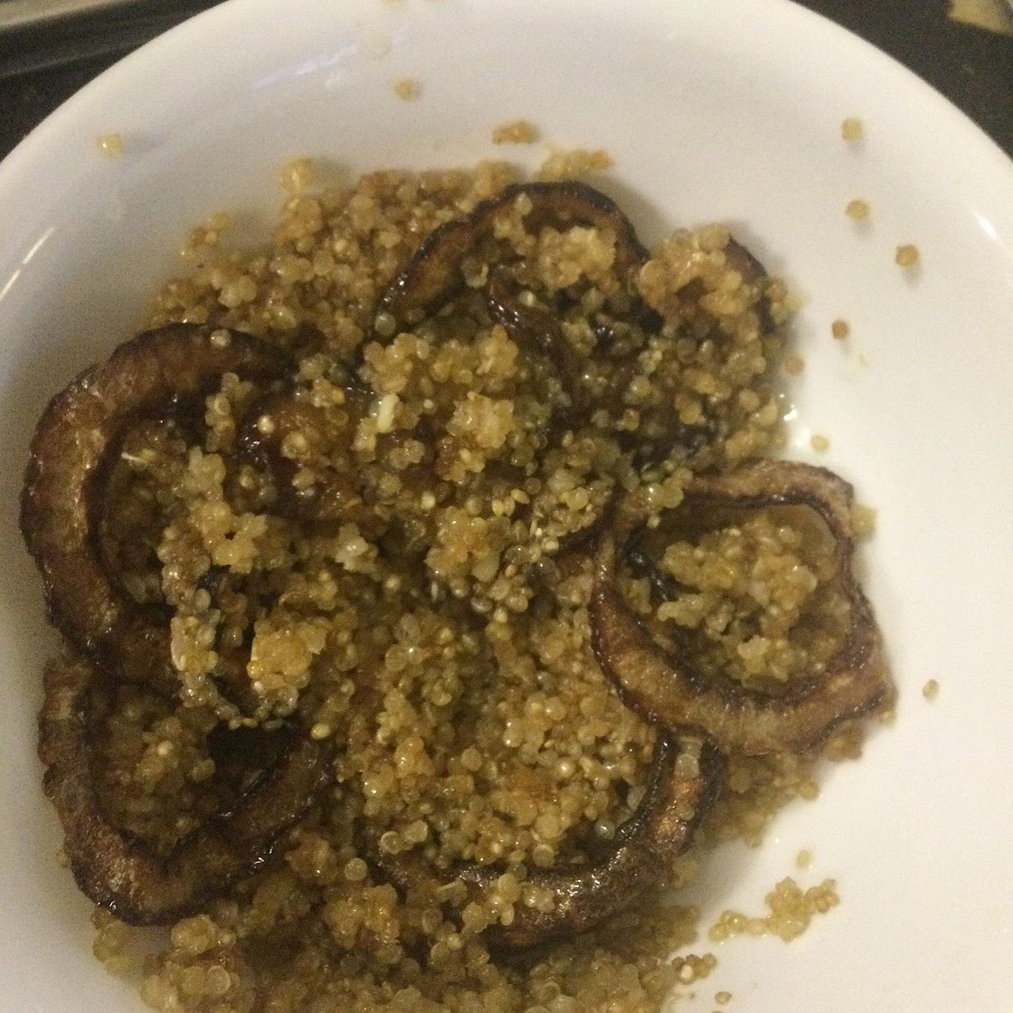 Savory Quinoa with Onion and Garlic