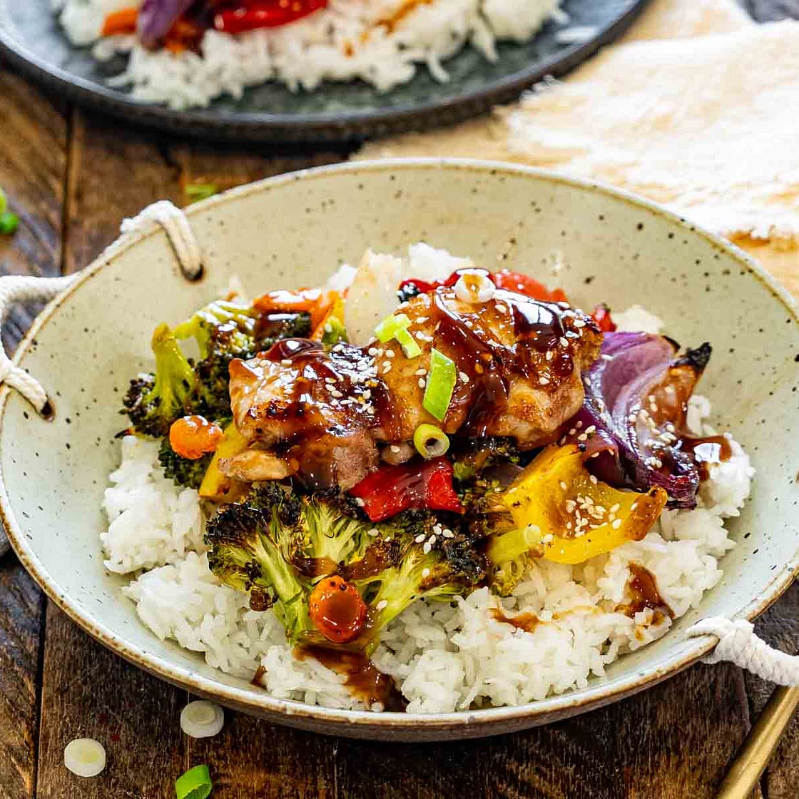 Sheet Pan Teriyaki Chicken