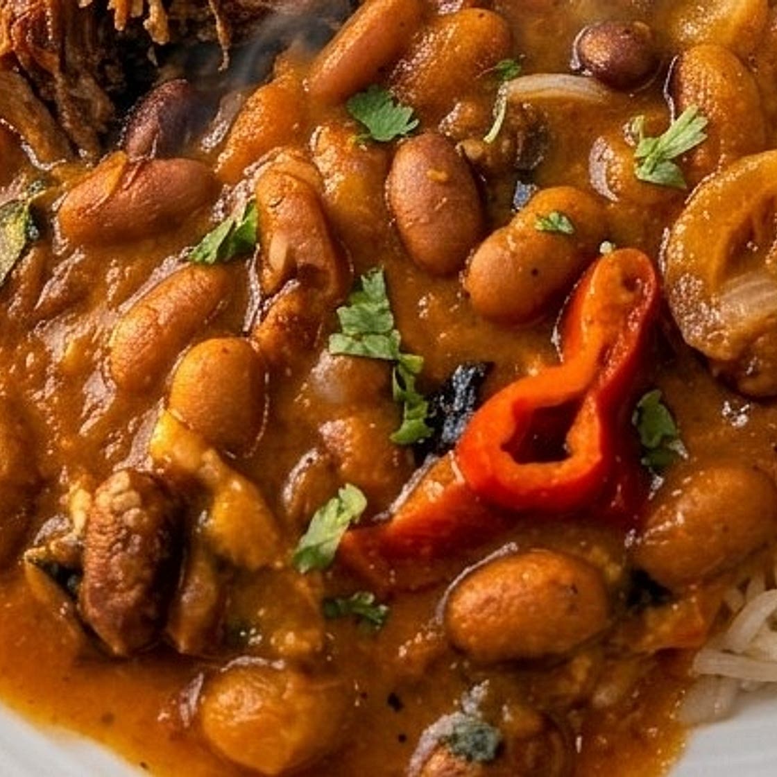 Pinto Beans with Pork Belly (Pressure Cooker)