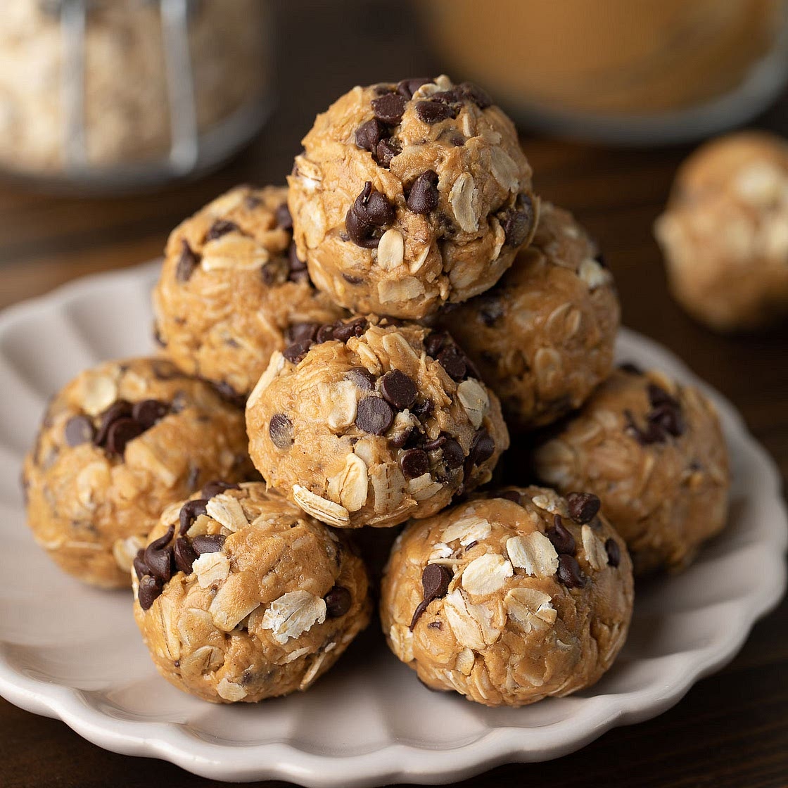 Peanut Butter Chocolate Chip Energy Balls