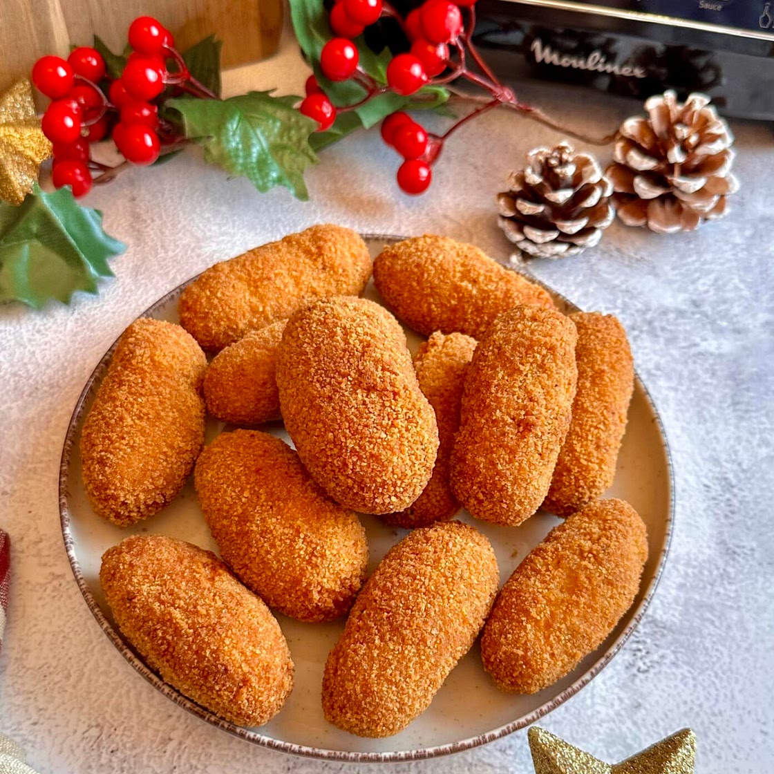 CROQUETAS DE JAMÓN IBÉRICO Y HUEVO DURO con ClickChef, una recet