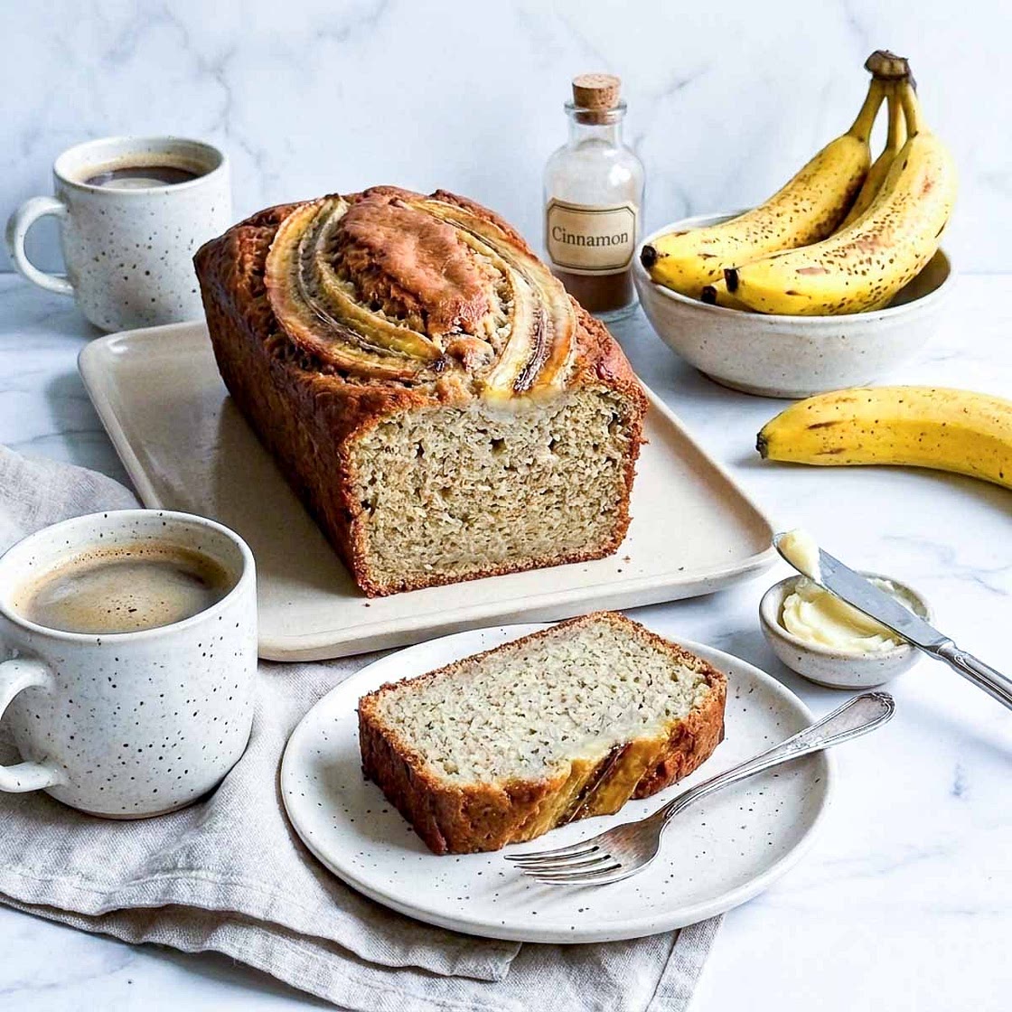 High-Protein Kefir Banana Bread