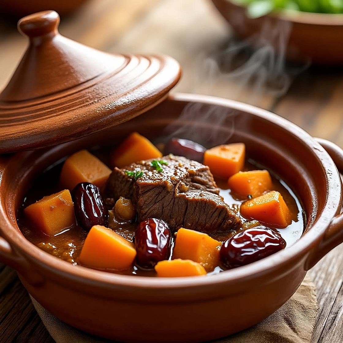 Sweet Potato & Date Beef Tagine
