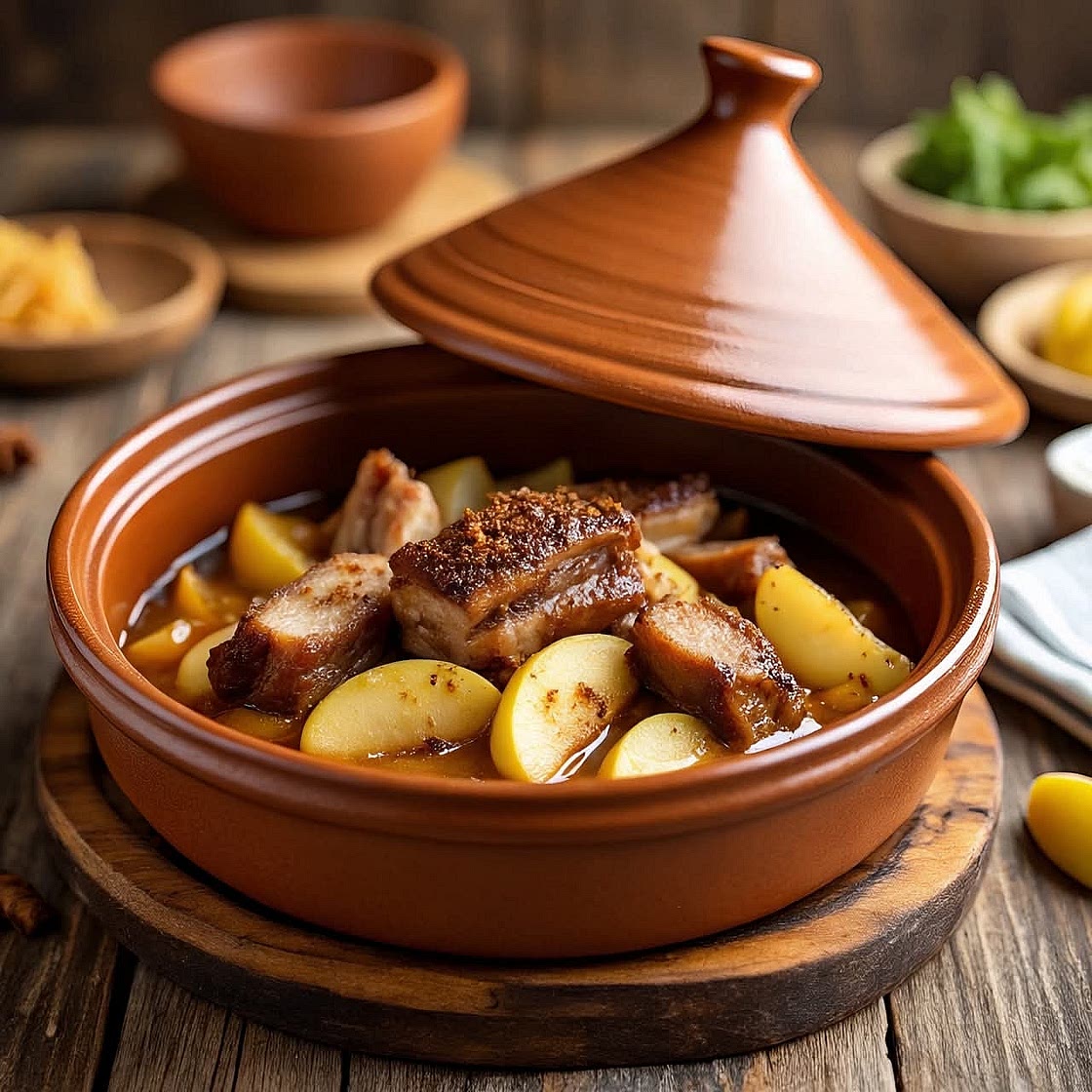 Apple & Brown Sugar Pork Tagine