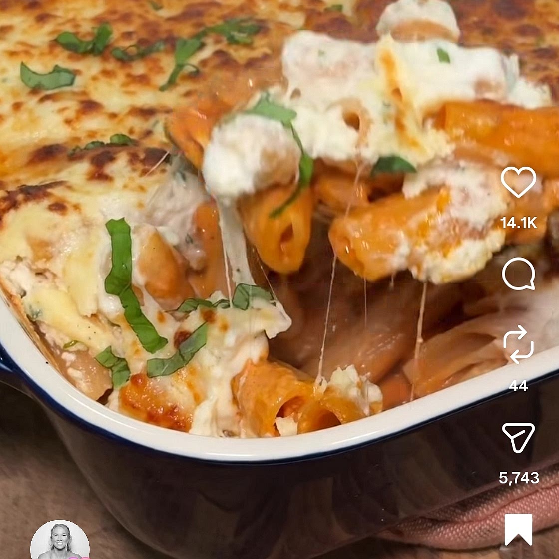 Baked Rigatoni Alla Vodka