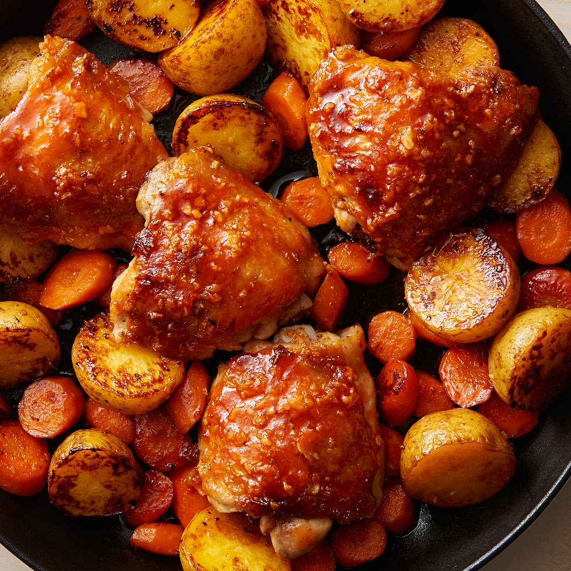 Hot Honey Chicken Skillet