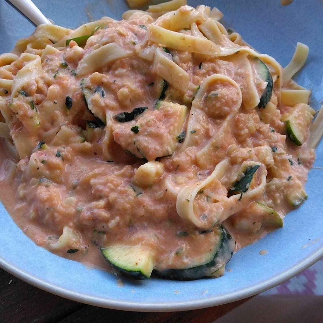 Creamy Zucchini Pasta