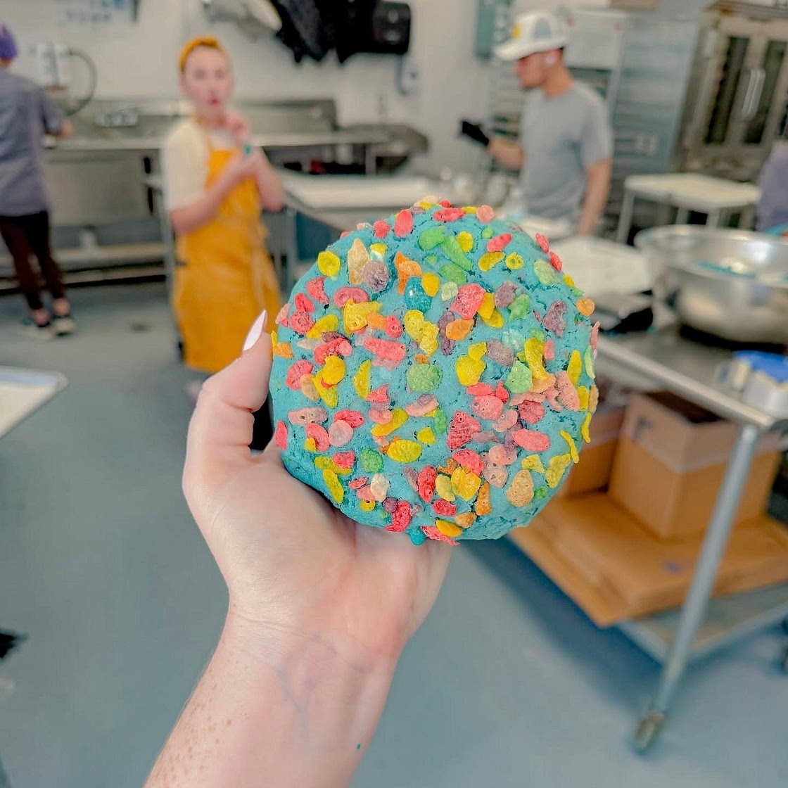 Trix (Fruity Pebbles) Cookies