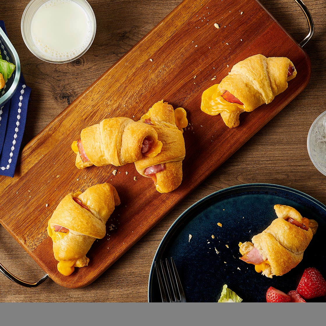 Ham and Cheese Crescent Rolls