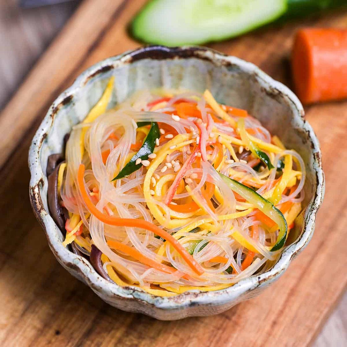 Harusame Salad (Japanese-Style Glass Noodle Salad)