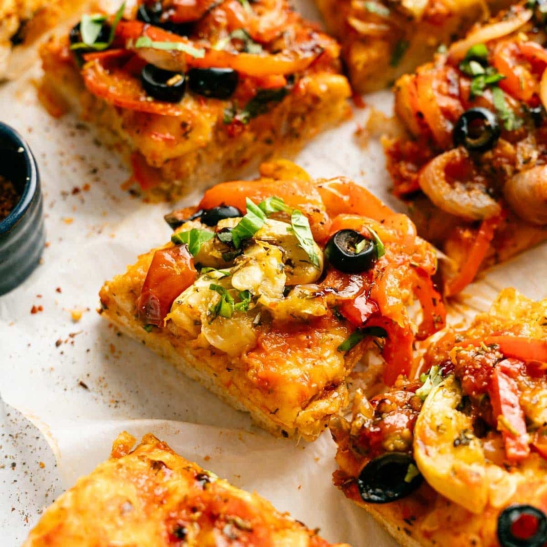 Roasted Veggie Pizza
