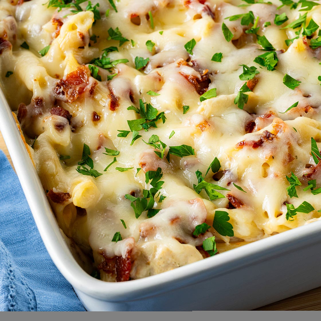 Chicken Bacon Ranch Casserole