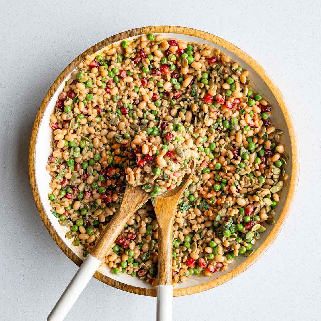 White Bean Barley Salad