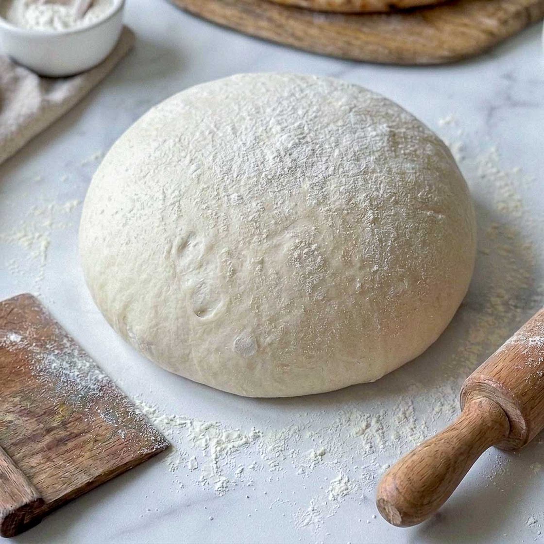 No-Yeast Kefir Pizza Dough