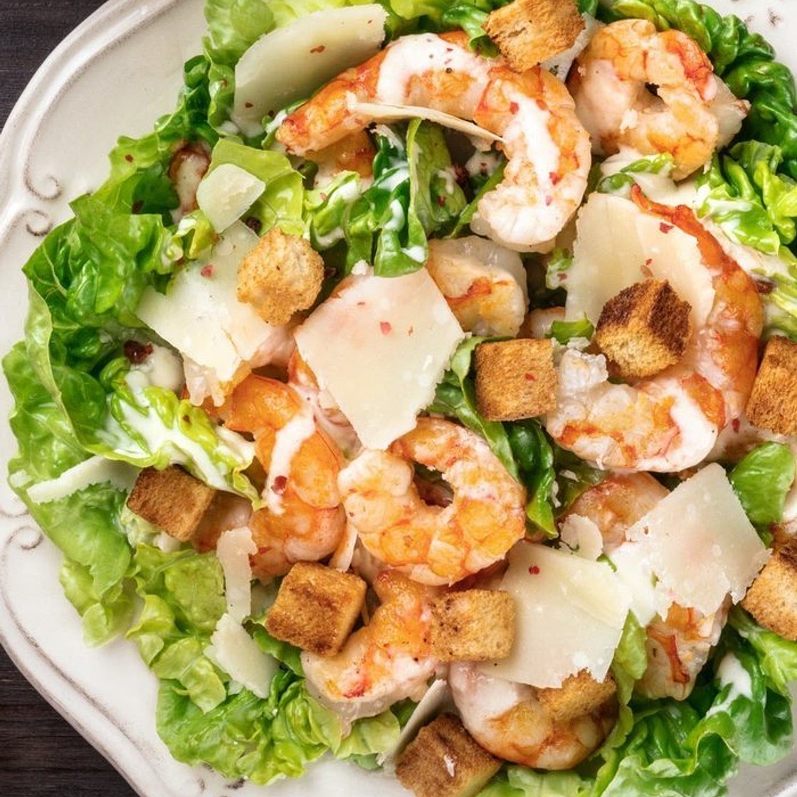 Ensalada de gambas