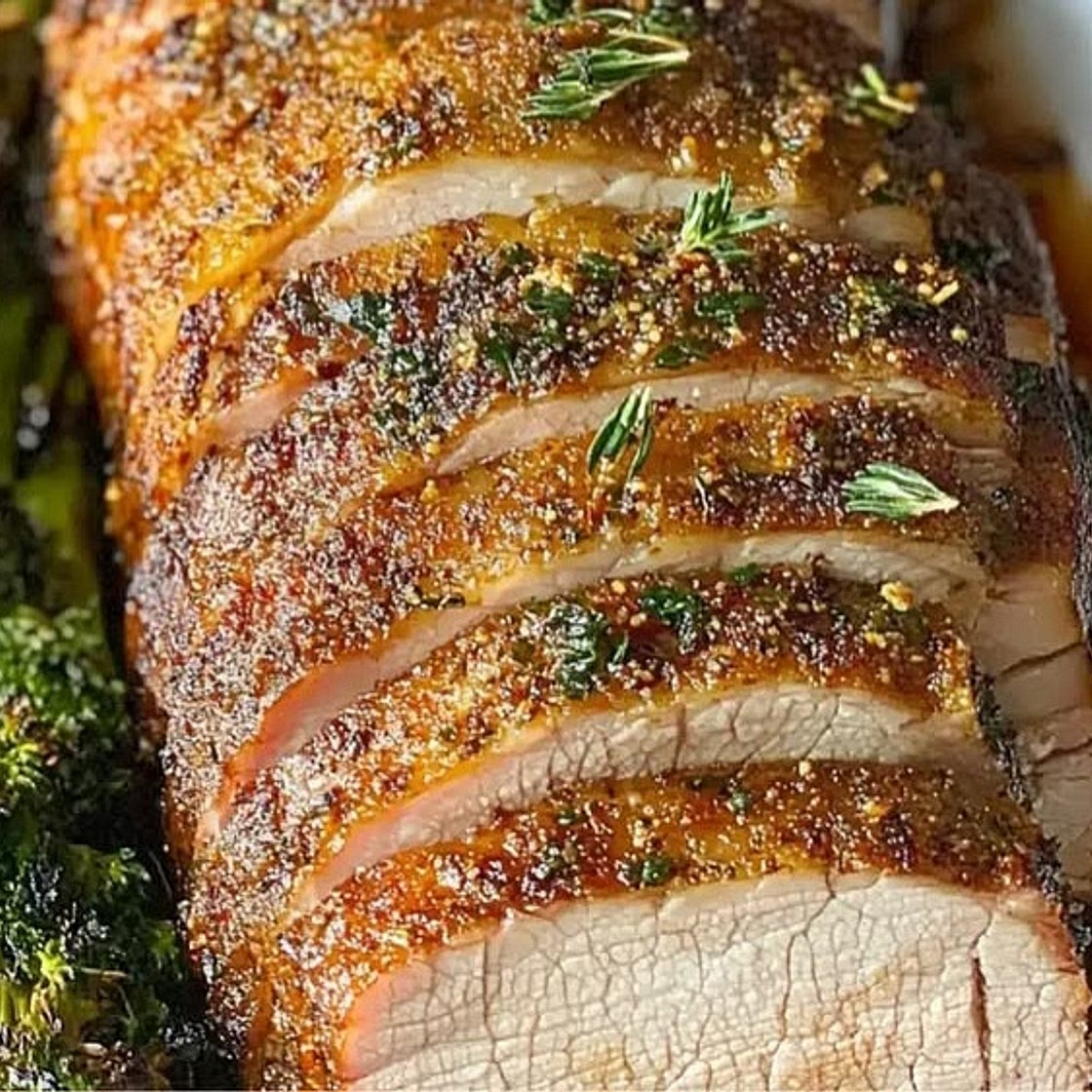 Herb Crusted Pork Loin Roast