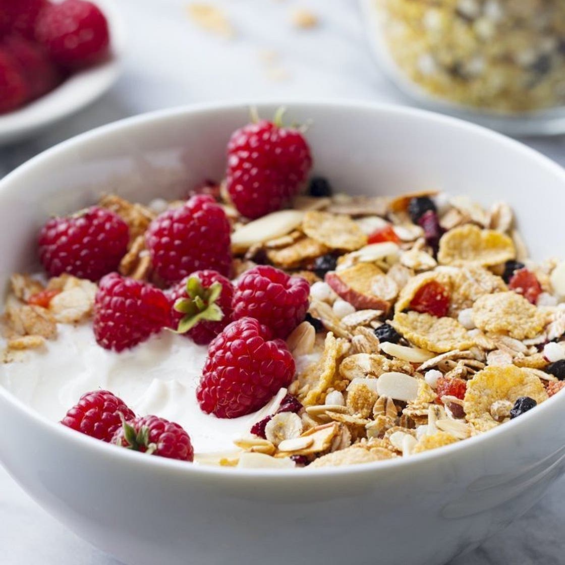 Bol de yogur